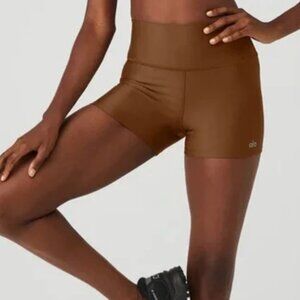ALO Yoga Brown Bike Shorts